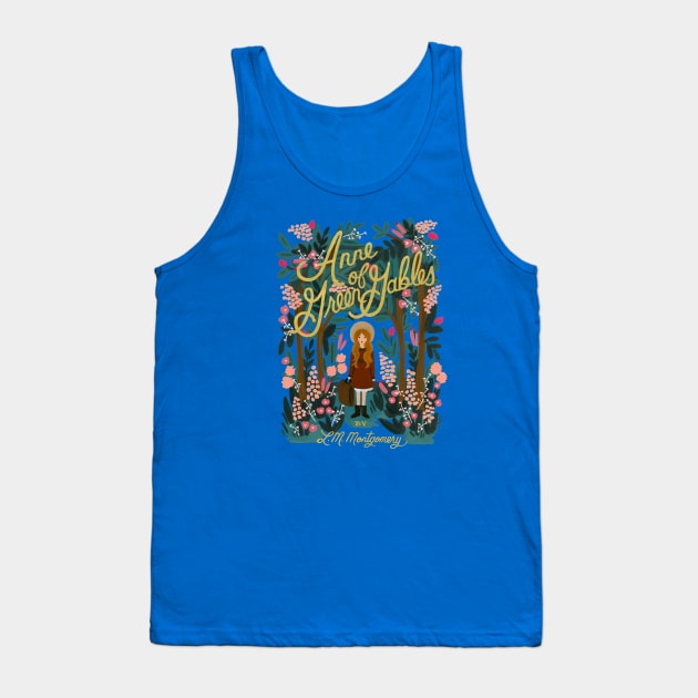 Anne of Green Gables Tank Top by SkipBroTees